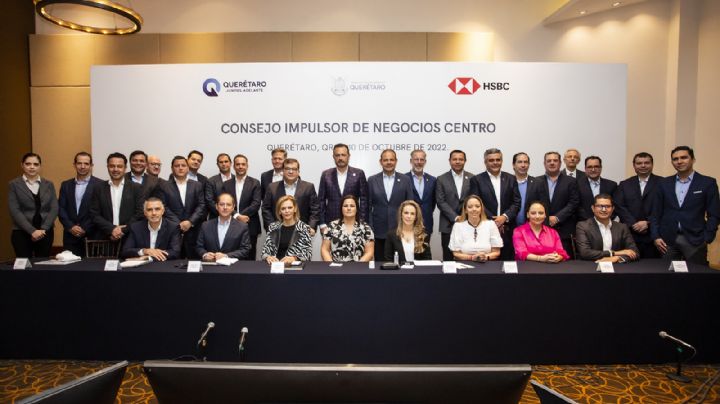 Realizan Consejo Impulsor de Negocios en Querétaro