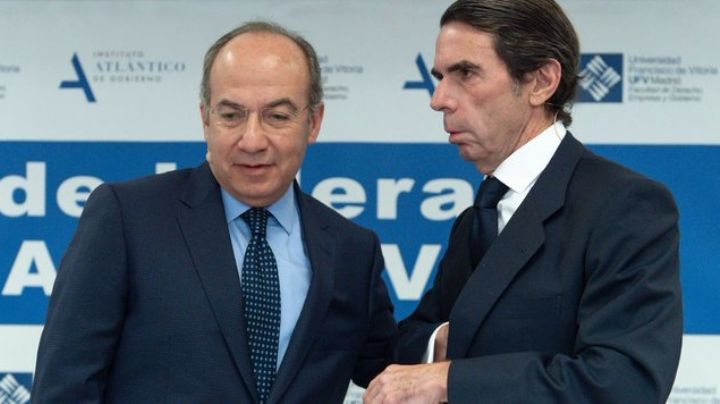 Felipe Calderón obtiene residencia en España; dará clases en fundación de José María Aznar