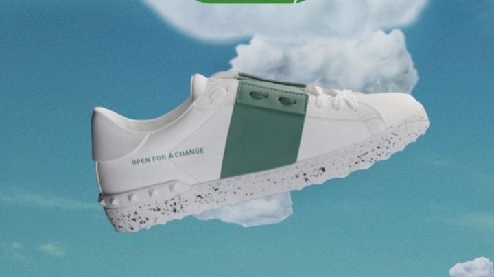 Valentino lanza una colección de tenis hechos de derivados del maíz