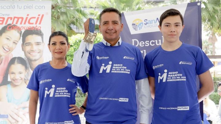 San Andrés Cholula festejará a los papás con Medio Maratón