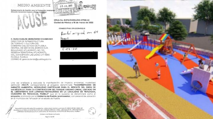 Semarnat otorgó permiso para la construcción del parque lineal en Tehuacán