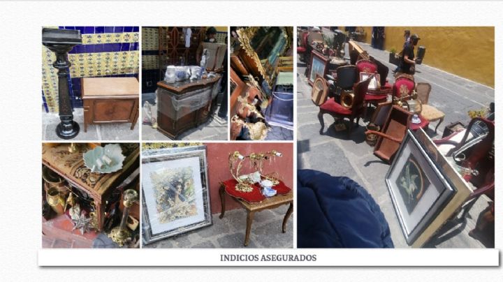 Encuentran muebles robados en inmuebles de Los Sapos, en Puebla