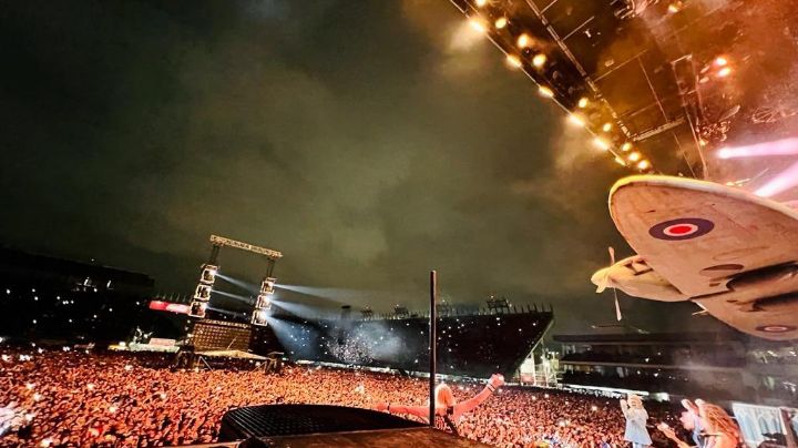 Iron Maiden agradeció al publico mexicano, tras su concierto en el Foro Sol