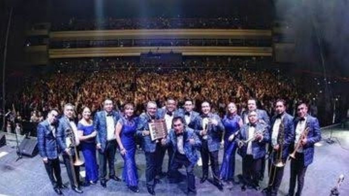 Los Ángeles Azules reunieron a 100 mil personas en la fiesta de Fin de Año en el Ángel de la Independencia