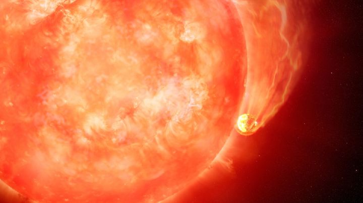 ¡Así terminará la Tierra! Científicos captan cómo un sol "se come" un planeta