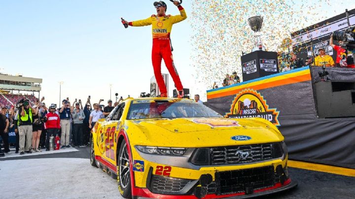 Joey Logano se corona tricampeón de la Nascar Cup Series en Phoenix