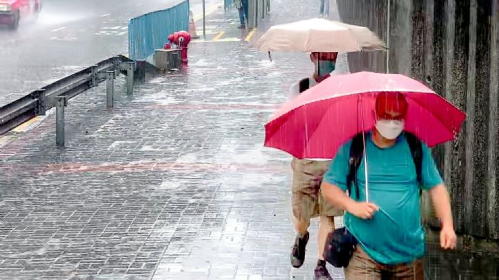 Activan alerta roja por lluvias en estas alcaldías de CDMX hoy miércoles 7 de agosto