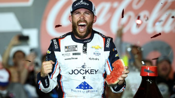 Nascar: Ross Chastain conquistó el Coca-Cola 600  en los últimos instantes de la carrera
