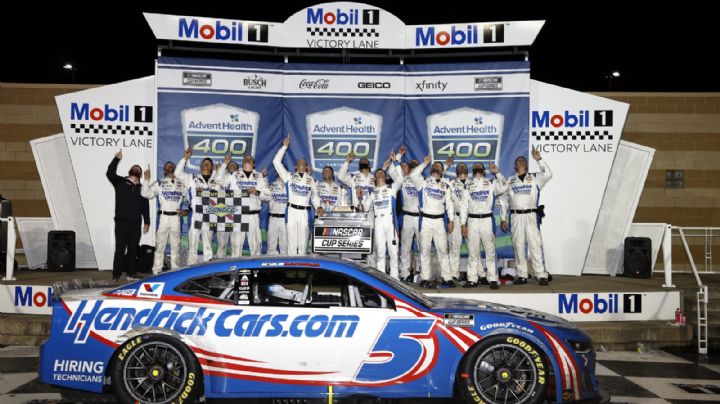 Kyle Larson revive la emoción de su triunfo más ajustado en Kansas Speedway