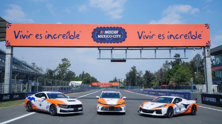 Estos son los Pace Cars del Nascar Mexico City Weekend 2025