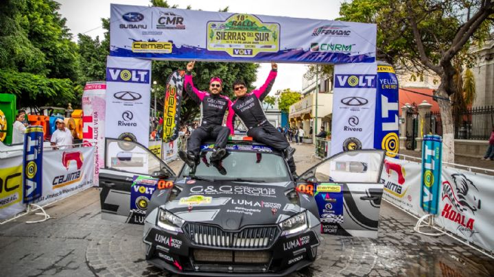 Char García hace historia al ganar el Rally Sierras del Sur Volt 2025