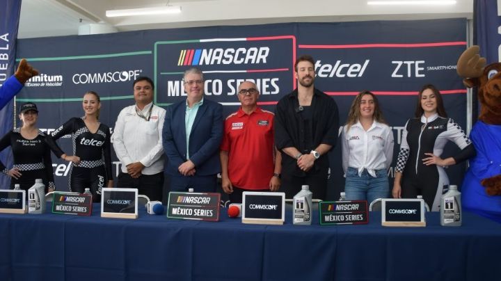 Presentan novena fecha de la Nascar México Series en Puebla