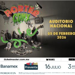 Porter conquistará el máximo escenario de Reforma con nueva gira: precios, lugares