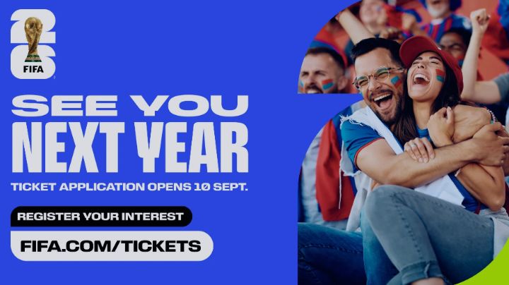 Comienza venta de entradas de la Copa Mundial de la FIFA 26 en septiembre