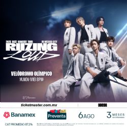Riise regresa a nuestro país con su Concert Tour: Riizing Loud: preventa, boletos
