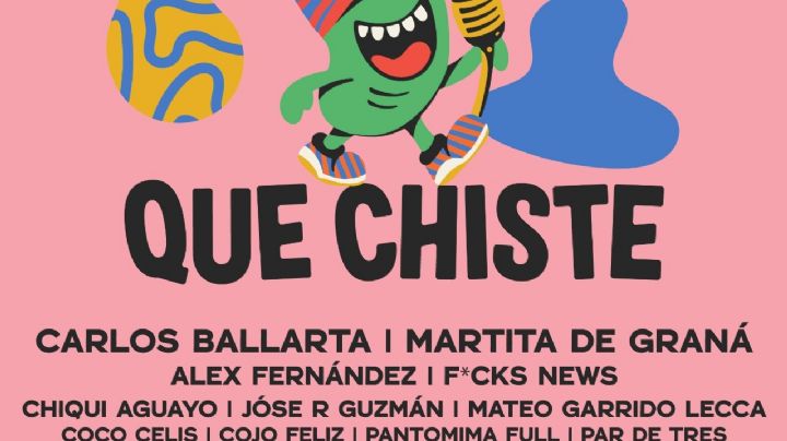 Qué chiste!, el primer festival de comedia latinoamerican en la CDMX