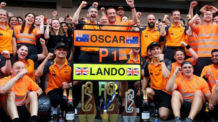 F1: la mitad de temporada con 4 ganadores, 7 pilotos en el podio y el dominio 'papaya'
