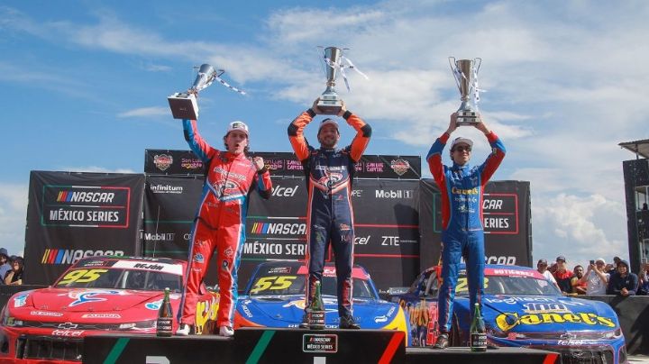 Nascar México Series: gana Julio Rejón la primera serie de playoffs en San Luis Potosí