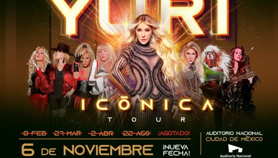 Icónica Tour arrasa en el Auditorio Nacional: Yuri agota y anuncia nuevas fechas