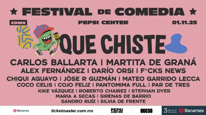 ¡Aumentan las risas en Qué Chiste! Nuevos comediantes se suman al cartel